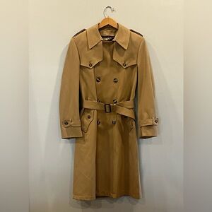 John Weitz Casualcraft Men’s Lined Trench Coat size 38